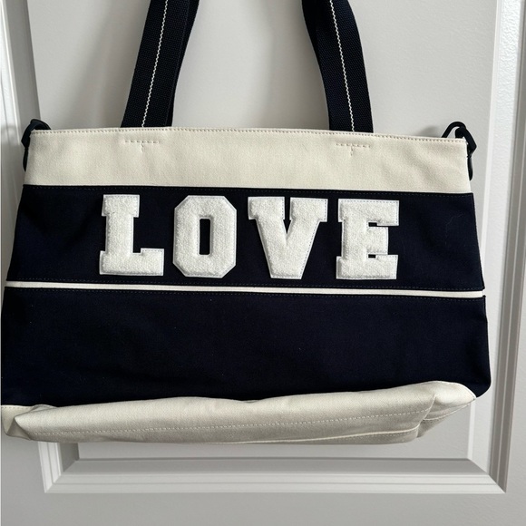Tory Sport Canvas Love Tote - Picture 2 of 4
